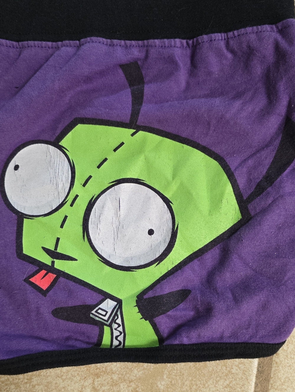 Invader Zim Gir Hi Bye Shorts XL - Picture 3 of 6